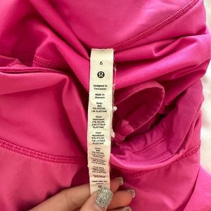 Lululemon Speed Up Mid-Rise Lined Short 2.5” sonic pink size 6